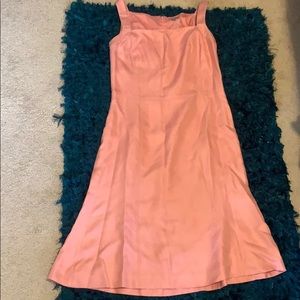 Pink business casual dress